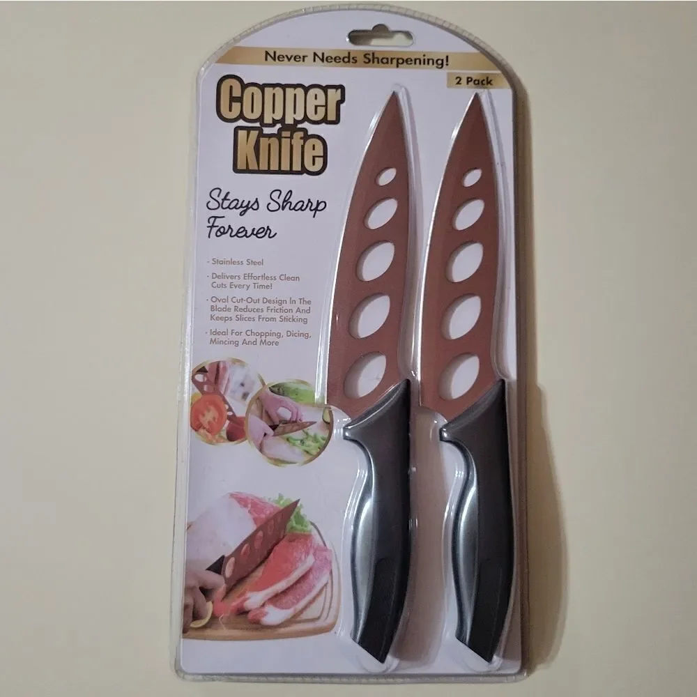 Copper Knife 2 Pack